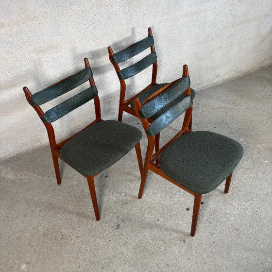 3x sedie da pranzo Helge Sibast — Sibast Møbler 1957 – Wood (photo 4 of 8)