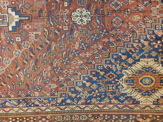 Image 1 of Antigua Alfombra Persa, Estilo Feraghan, S. Xix – Irán – 305 X 155