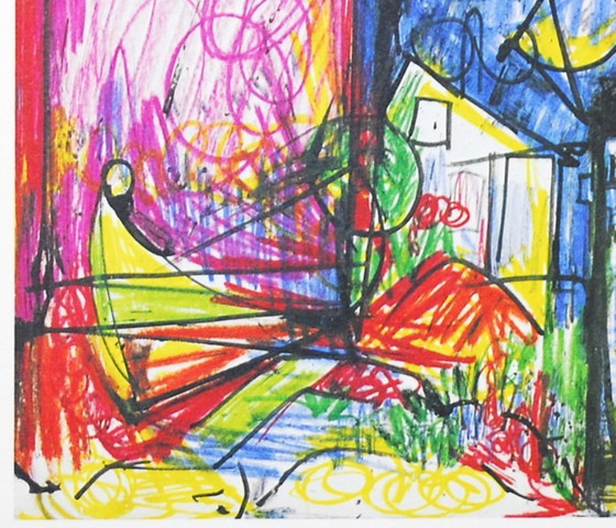 Image 1 of Hofmann, Hans - Paisaje - Litografía offset en color