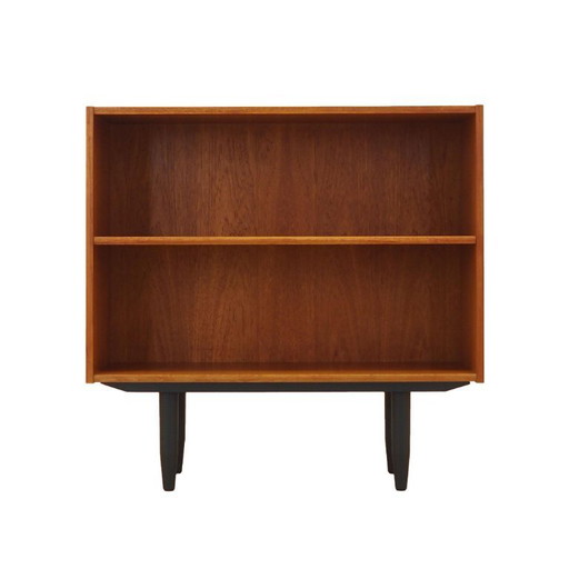 Teakhouten boekenkast, Deens design, jaren 70, gemaakt in Denemarken.