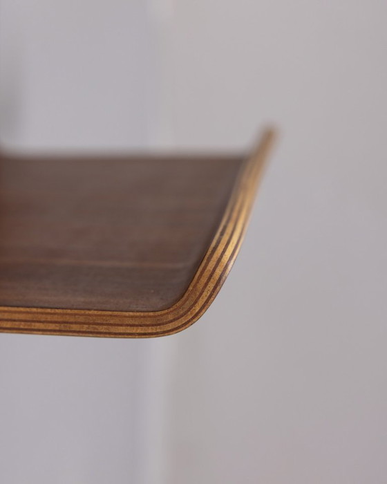 Image 1 of Miroir mural vintage en teck des années 1960 par Campo e Graffi