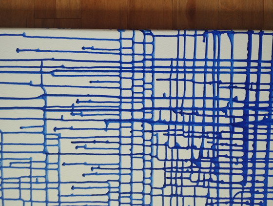 Natia Antadze Abstrakte Komposition XXL – Gemälde & Zeichnungen, Canvas (photo 14 of 15)