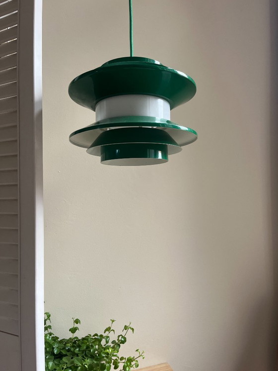 Image 1 of Lampada a sospensione vintage Trava - Carl Thore - Granhaga - Lampada di design svedese