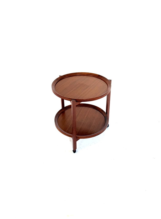 Image 1 of Vintage Danish teak trolley, Sika Møbler ‘60