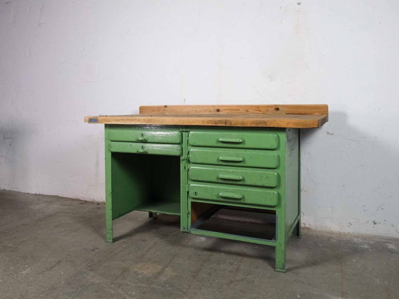 Image 1 of Cassettiera da caffè industriale vintage Werbank