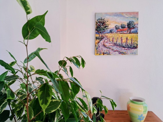 Joel Lhopital - Landscapes of Hauts-de-France - Artist's Painting – Paintings & Drawings, Canvas (photo 8 of 10)