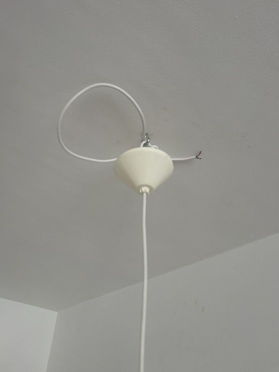 Image 1 of Vintage chrome pendant lamp Lisa Johansson-Pape for Orno