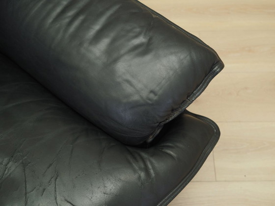 Image 1 of Leren fauteuil, Italiaans ontwerp, jaren 1960, productie: Italië