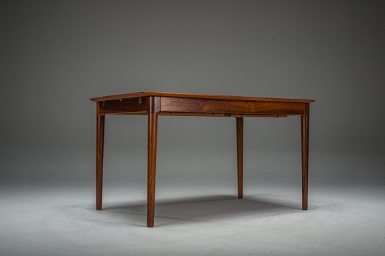 Image 1 of Tavolo da pranzo in palissandro di metà secolo moderno di Lübke, anni '60