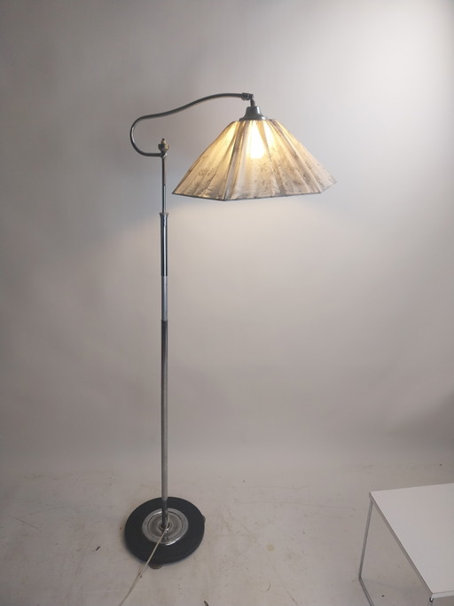1 x Lampadaire style Halabala Art Déco années 1930