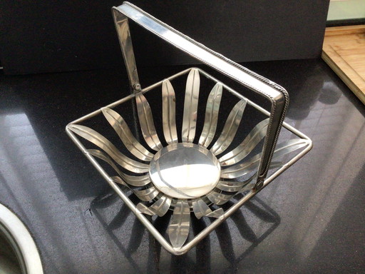 Art Deco Plate Brood/Fruit Mand