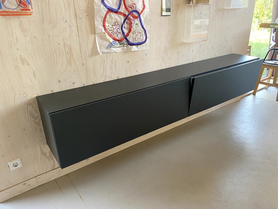 Image 1 of Italian LEMA Wall Cabinet in the Color Anthracite