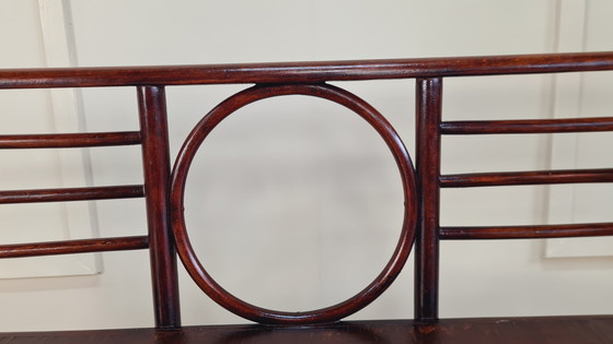 Image 1 of Fledermaus" Sofa
A rare version of the so called "Fledermaus" model sofa by Josef Hoffmann for by Mundus AG. 