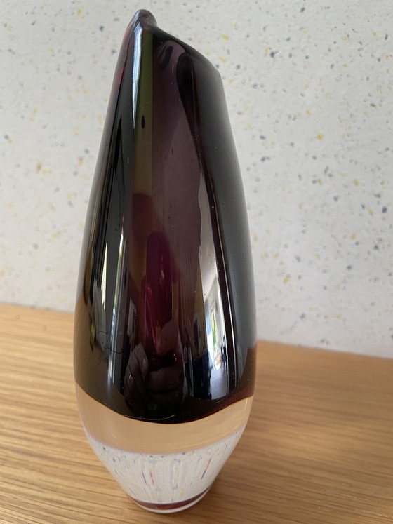 Image 1 of vase Gullaskruf Orrefors C.R.P. Sweden.