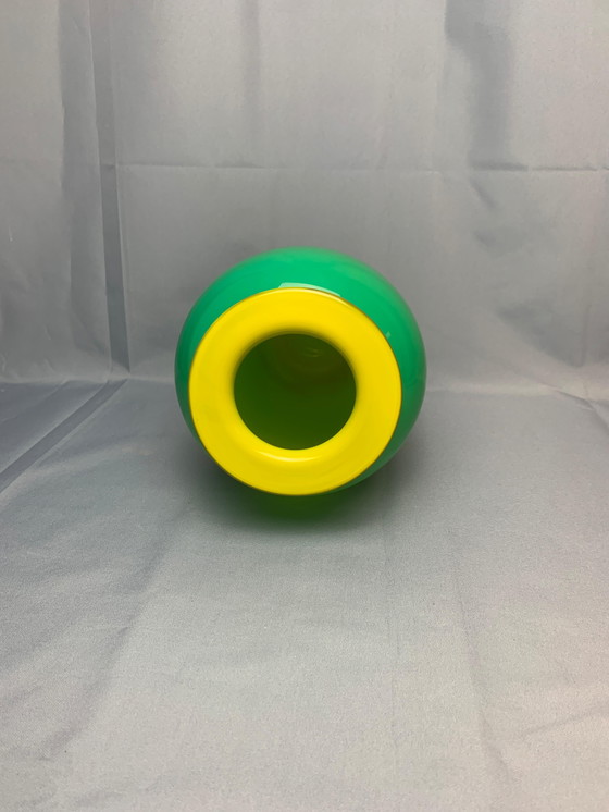 Image 1 of Vaso in vetro di Murano soffiato a bocca Carlo Nason 1970 Italia