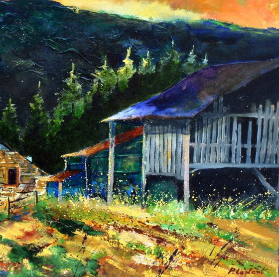 Image 1 of Old barns Belgian ardennes 