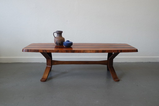 Table basse vintage de design danois (peut-être à restaurer)