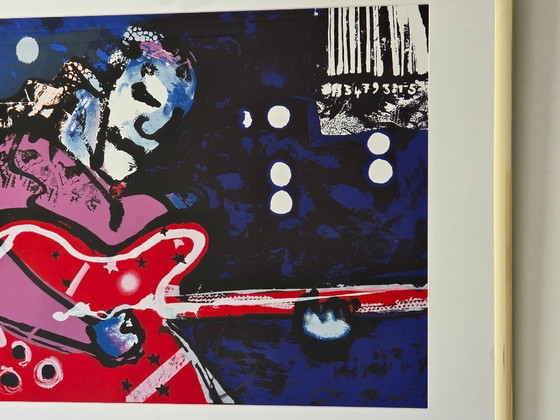 Image 1 of Herman Brood - Jimmy Hendrix - E.A. - Hand-signed