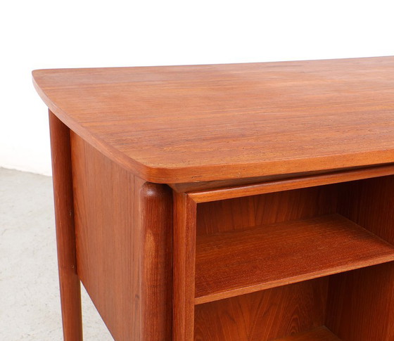 Scrivanie vintage danese in teak, anni '60, Legno, Marrone, Mid Century Modern (foto 12 di 12)