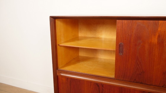 Highboard Vintage avec Bar | Armoire Murale | Teck | 154 Cm – Meuble bar, Wood (photo 8 of 15)