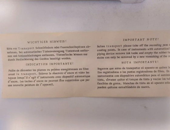 Image 1 of Termoigrografo Lambrecht 1950 