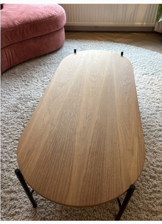Image 1 of Table basse Noo.ma plateau en bois