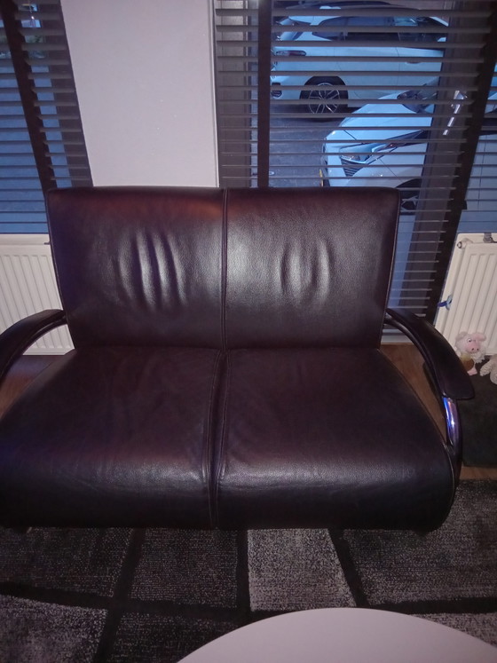 Molinari Academie 2 Zitter Zwart – 2 zitsbanken, Leather, Metal (photo 6 of 6)