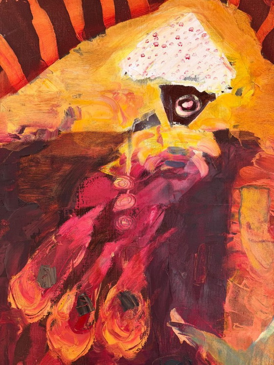 Painting Liesbeth Rahder – Paintings & Drawings, Other, Wood (photo 2 of 5)