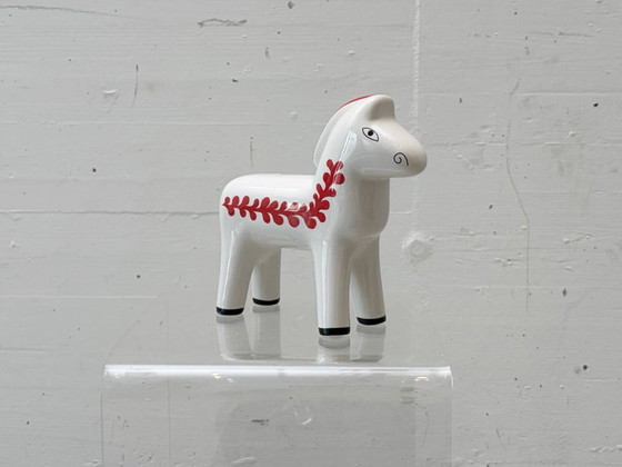 Image 1 of Dala Pferd Serie VINTERFINT aus Keramik von IKEA, 2020er Jahre