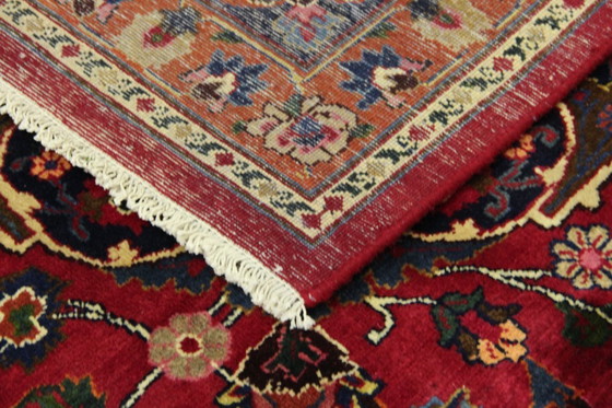 Image 1 of Original Perserteppich Keschan,Kashan Rot 340 x 250 cm Top Zustand Klassik Alt