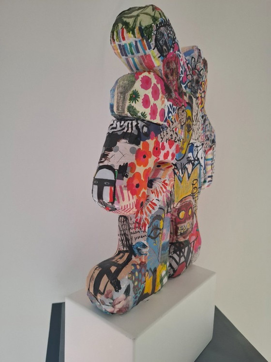 Chien iconique en collage – Sculptures, Other (photo 4 of 6)