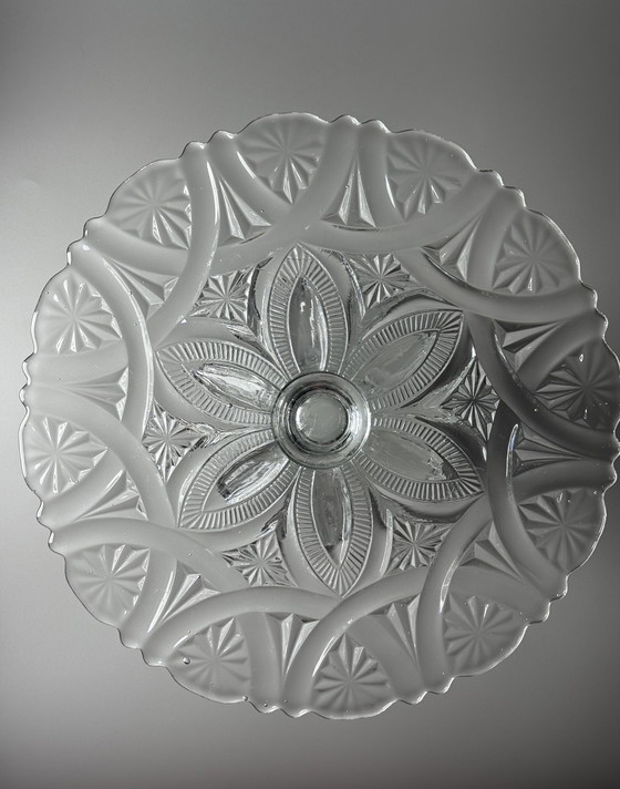 Image 1 of Val Saint Lambert - Alzata per torte - "LUCRÉCE" - 1913