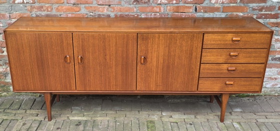 Image 1 of Vintage, design dressoir, lowboard Fristho 