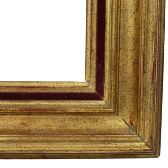 Image 1 of Cornice classica in legno color oro