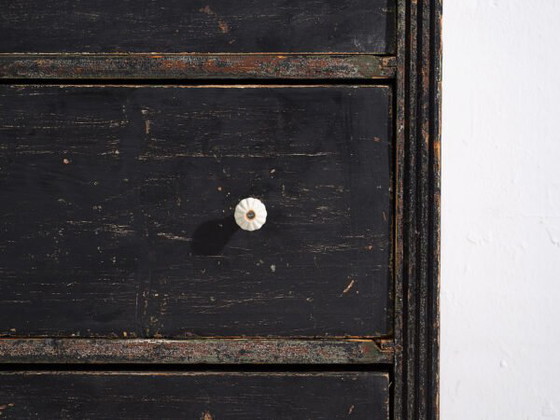Antique chest of drawers with dark patina (c.1920) #58 (photo 37 of 40)