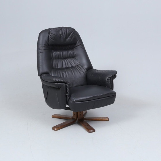 Image 1 of Set aus 2 Sesseln mit Fußhocker