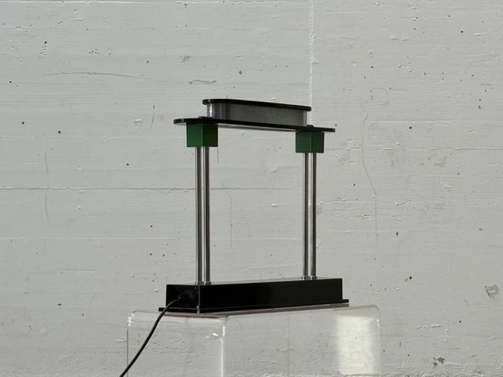 Image 1 of Pausania tafellamp van Ettore Sottsass Jr. voor Artemide, Italië, jaren 80
