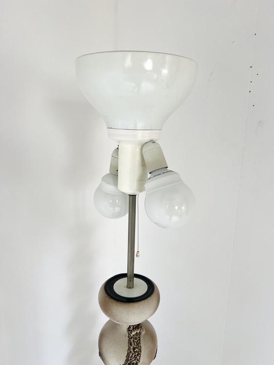 Image 1 of Vintage XL ceramic bubble floor lamp, Kaiser Leuchten '60
