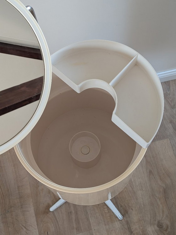 Image 1 of Vintage kaptafel/make-upmeubel in Space Age-stijl van Bremshey & Co. (jaren 70)