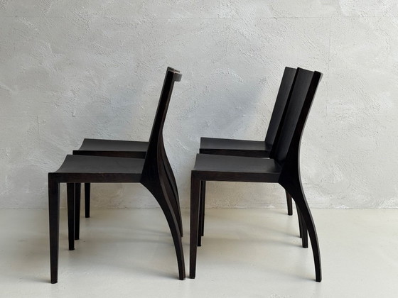 Image 1 of 4 x Gunther Lambert Design Stoelen model 'Milano'