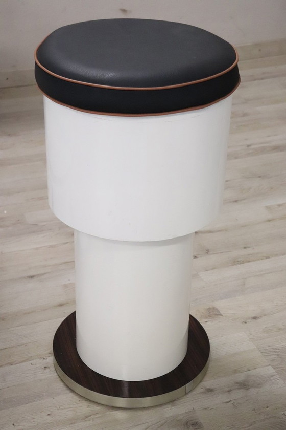 Image 1 of Space Age witte barset, Italië 1960