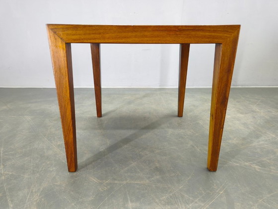 Image 1 of Severin Hansen Square Coffee Table for Haslev, Denmark 1960s