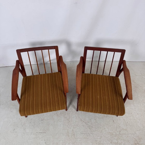 Image 1 of Knoll Antimott Teak Sofa Set, 1960s – Mid-Century Design