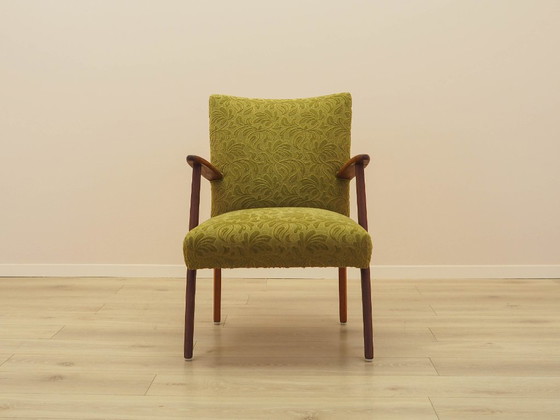Image 1 of Sillón verde, diseño danés, década de 1960, fabricado en Dinamarca.