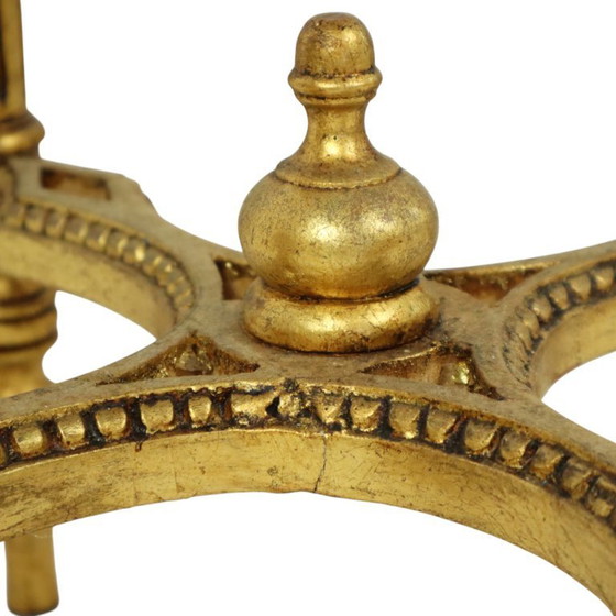 Image 1 of Französische antike Beistelltische Marmor Empire Stil