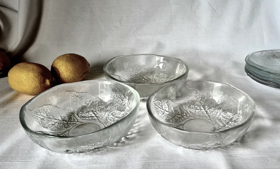 Kosta Boda glasset 13-delig „Party“ Ann & Göran Wärff 70er Mid Century kunstglas topcollectie – Servies (photo 13 of 15)
