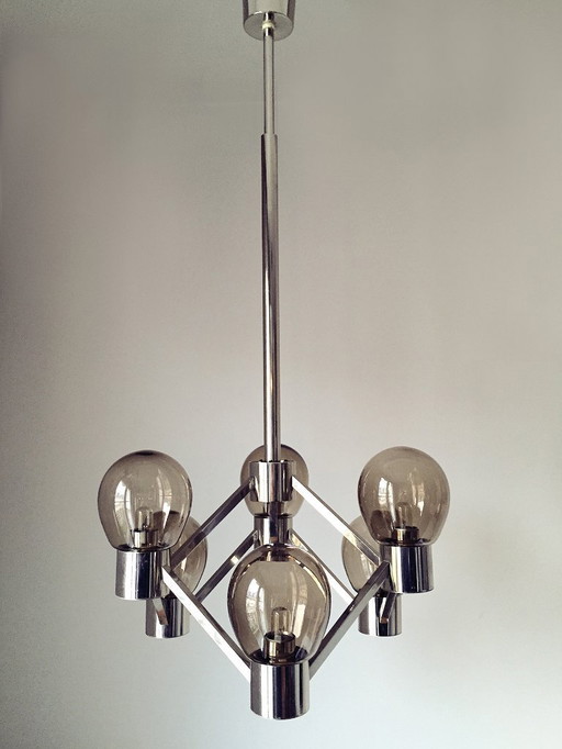 Gaetano Sciolari. Suspension 6 feux. 1970