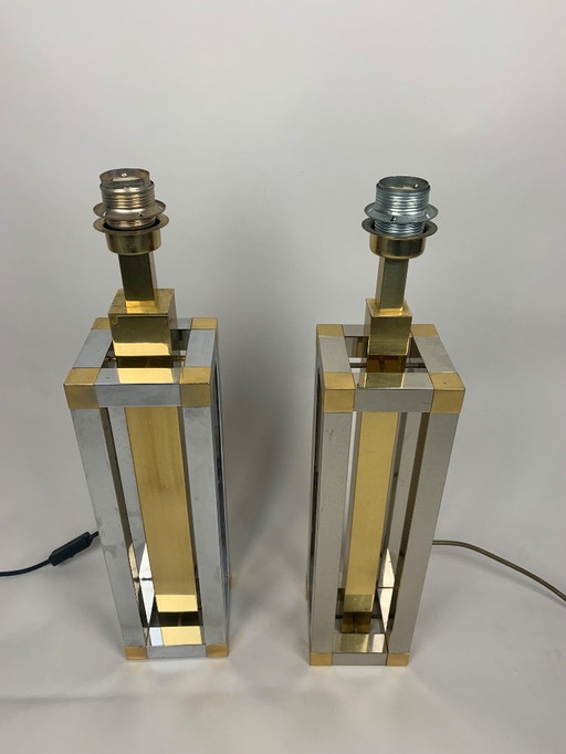 Table lamps Stephane Davidts for WKR 1980’s