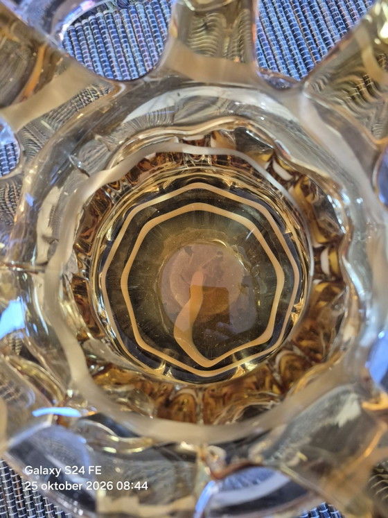 Massive Egermann, Schalen, Glas, Holz, Braun (Foto 6 von 6)
