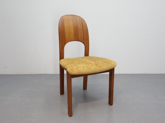Image 1 of Holstebro Møbelfabrik Denmark set van 5 eetkamerstoelen 